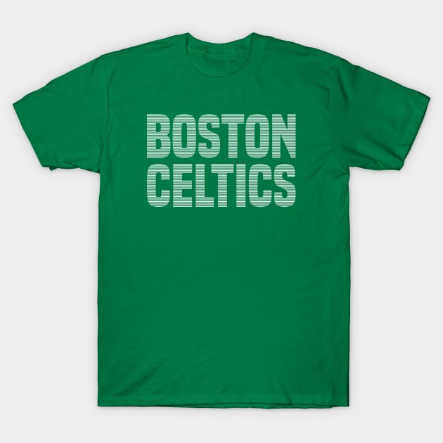 Boston Celtics 3 T-Shirt by HooPet